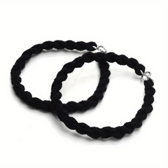 Elastic Boot Bands with Metal Hooks for Military Boots