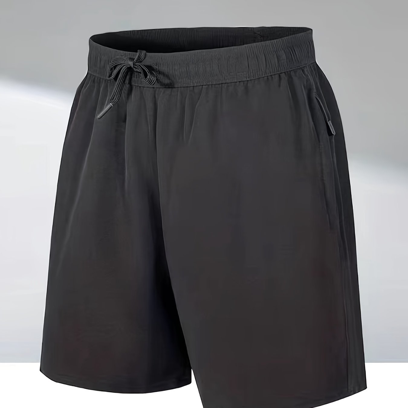 Men's Breathable Quick Dry Shorts With Pockets Drawstring Waist