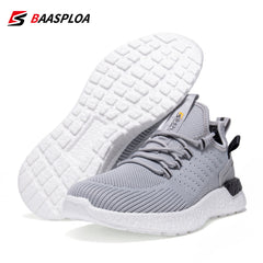Baasploa Men's Lightweight Running Shoes Breathable Sneakers