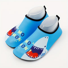 Kids' Cartoon Beach Socks Rubber Soled Swimming Shoes