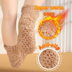 Women's Cartoon Fleece Lined Warm Socks