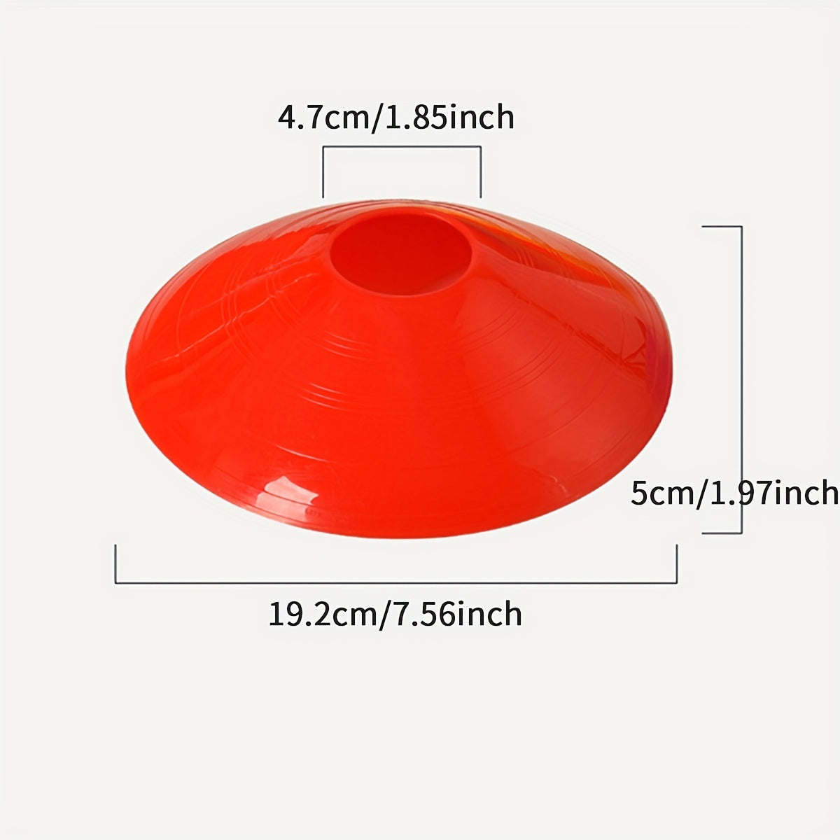 10pcs Soccer Ball Training Disc Agility Speed Equipment