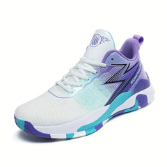 Men's Gradient Running Shoes Breathable Non Slip Sneakers