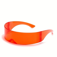 Y2K Wrap Around Sunglasses Futuristic Glasses UV400