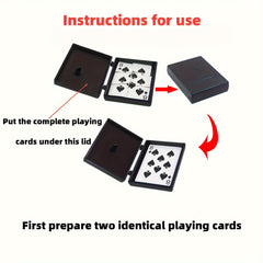 1 Piece Poker Card Restoration Magic Props for Family Party