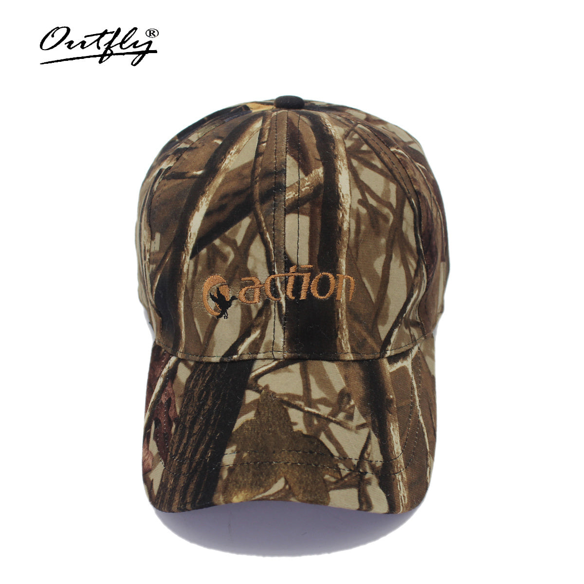 Bionic Camouflage Baseball Cap Fishing Sun Hat