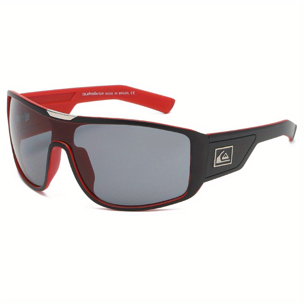 Men's Outdoor Large Frame Sunglasses Sports Cycling Colorful Sunglasses