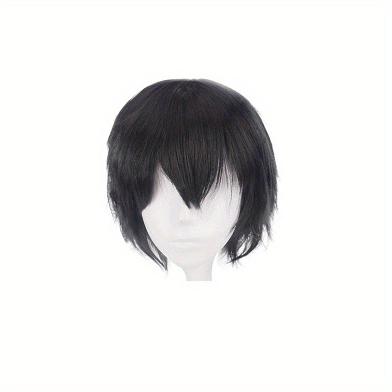 Anime Cosplay Wig Harajuku Short Hair Funky Wig For Halloween Party