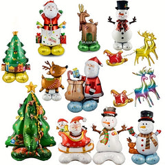 3D Standing Santa Claus Christmas Decoration