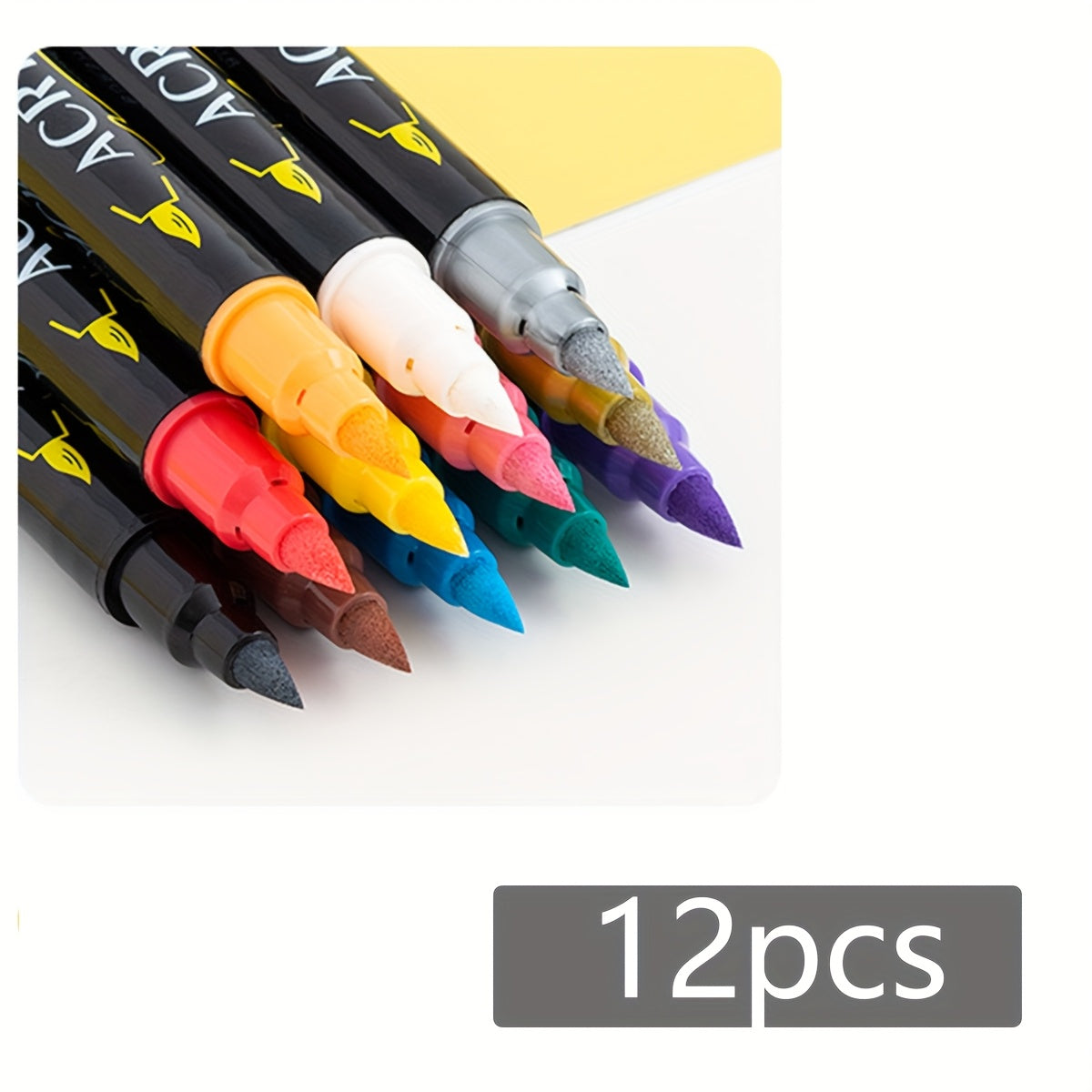 GUANNA 84 Double Pointed Markers Bright Water Based Ink