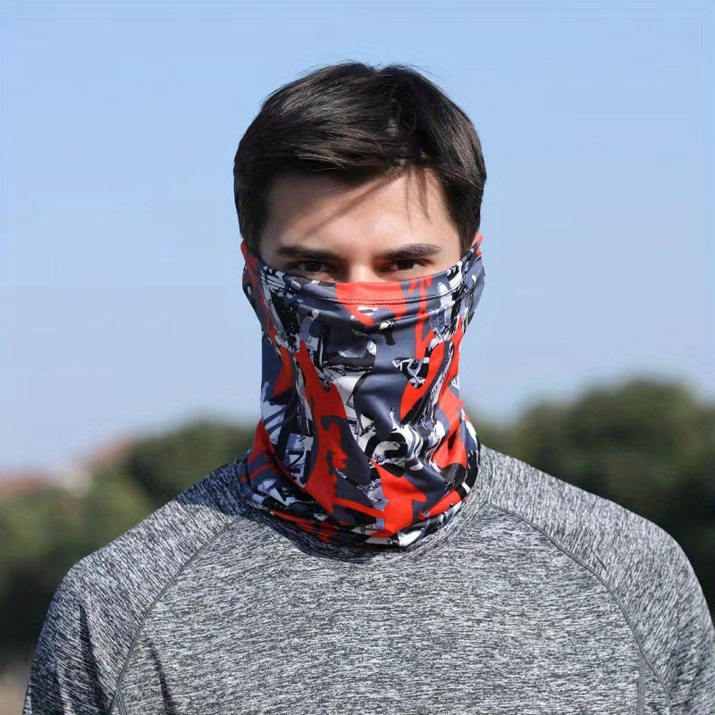 Men's Ice Silk Sunscreen Sleeve for Summer Driving
