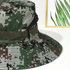 Camouflage Sun Protection Hat for Outdoor Riding and Fishing