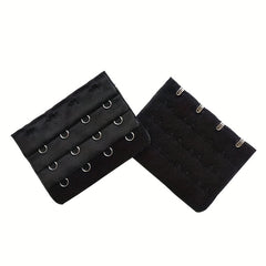 5pcs 3 Hooks Bra Strap Extenders Adjustable Band Buckle Women's Lingerie