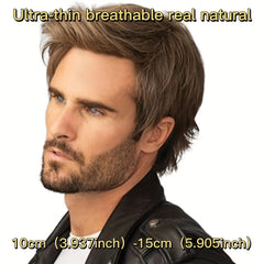 Men's Short Wig Comfortable Suitable For Daily Use Costume Wig