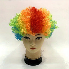Clown Wig Punk Style Silk Hair for Halloween Party