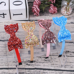 Girls Sequin Bow Headband Hairband Hair Accessories