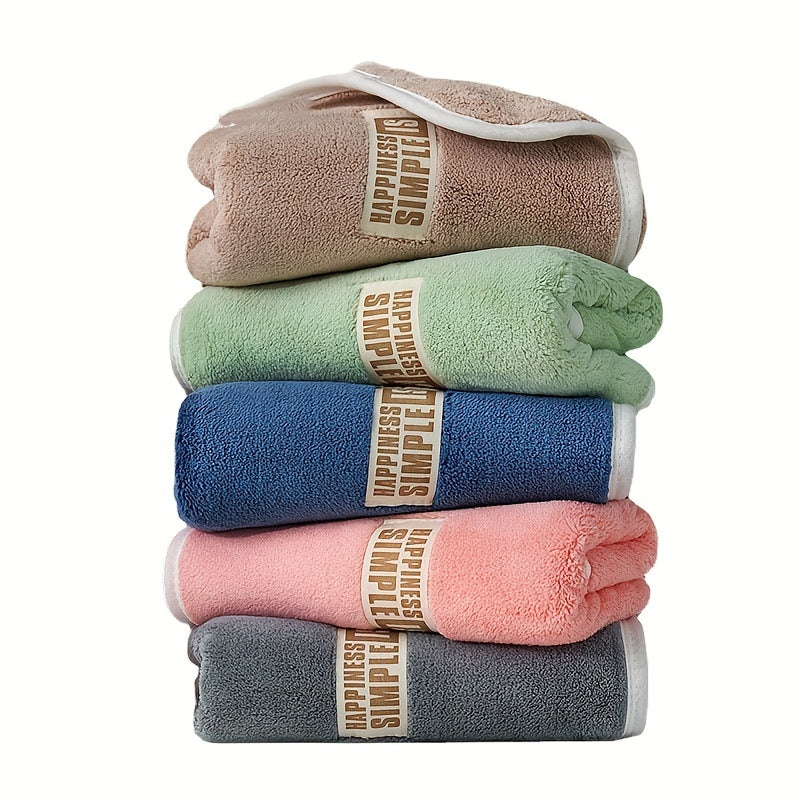 Soft Coral Fleece Hand Towel Quick Dry Thickened Towel