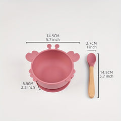 2pcs Baby Bowl Suction Cup Set