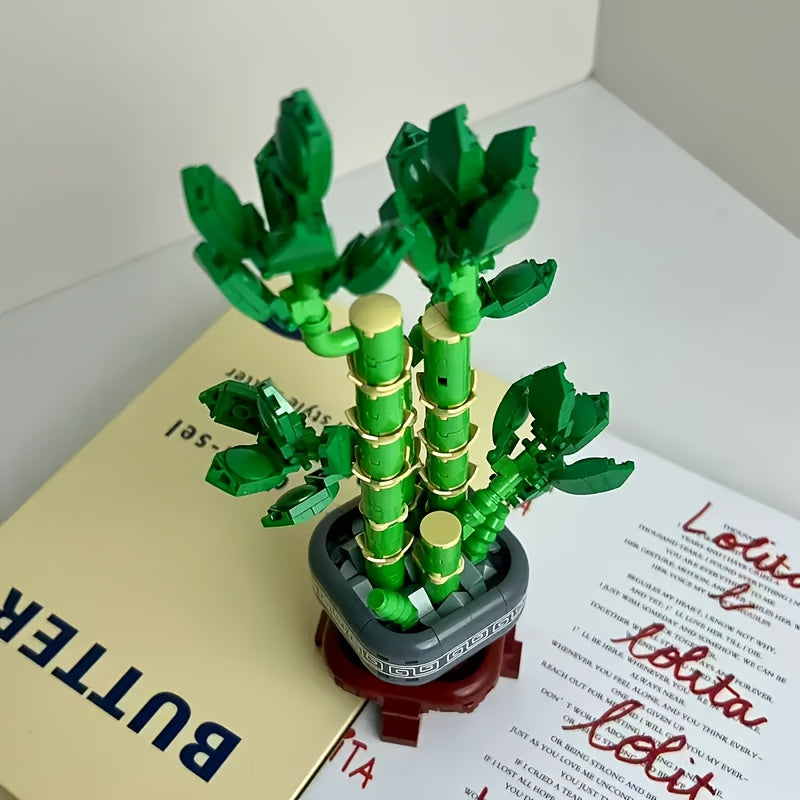 Lucky Bamboo Building Blocks for Creative Home Decor