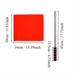 Football Referee Flag Kit For Sports Competition