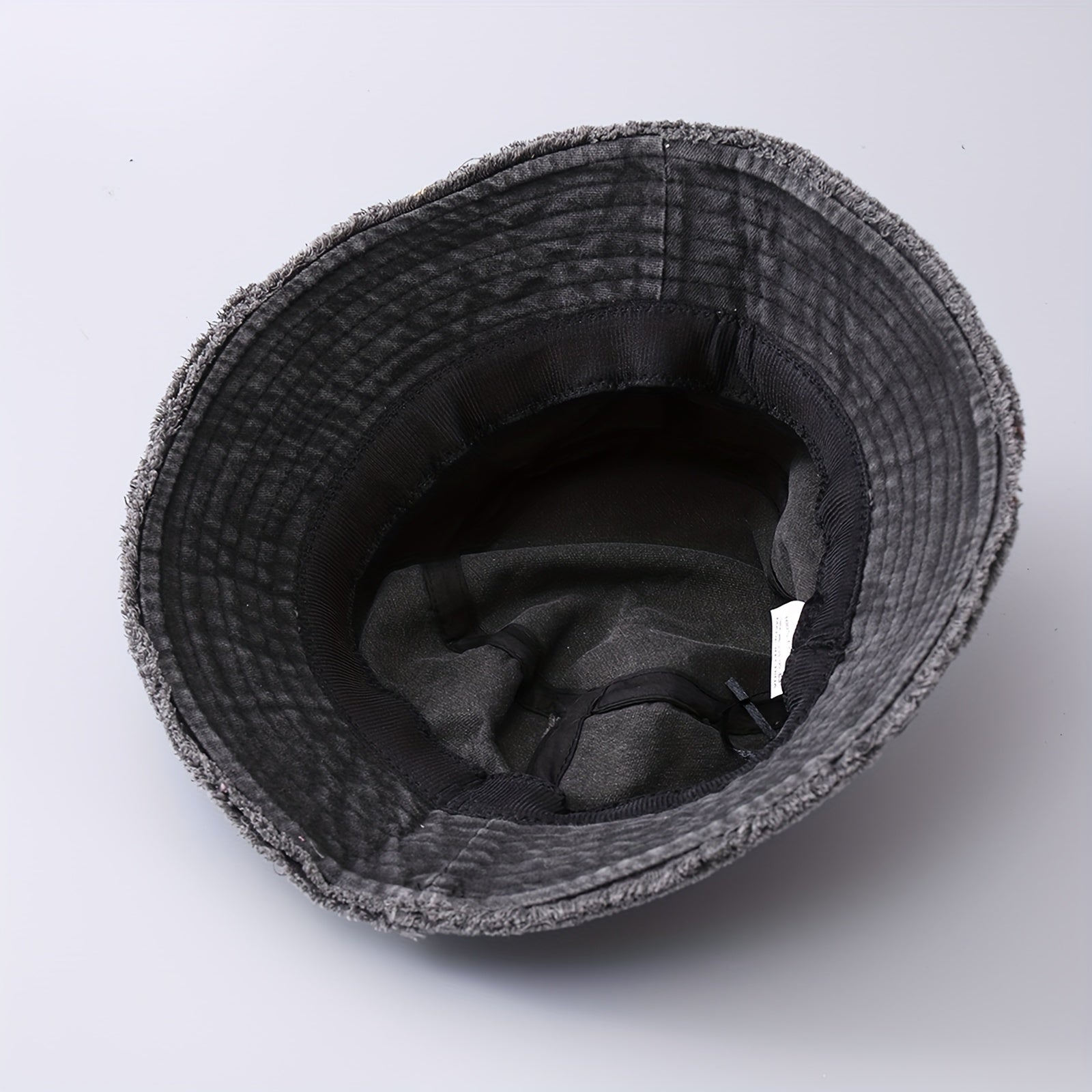 Men's Frayed Bucket Hat Fishing Sunshade Outdoor Hat