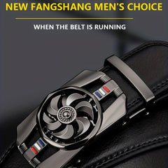 YOORAN Men's Leather Dress Belt & Casual Belts - Micro Adjustable Fit