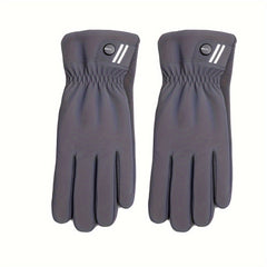 Winter Fleece Lined Warm Gloves For Women Men Anti Slip Thermal Touch Screen Glo