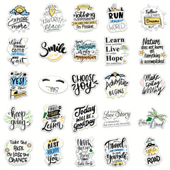 50pcs Inspirational Scrapbook Stickers Motivational Class Stickers