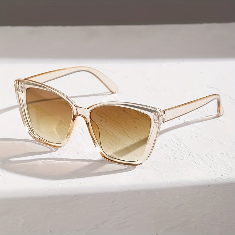 Square Frame Sunglasses Gradient Lens Beach UV400