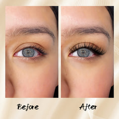 200 Pcs Natural Look Eyelash Extension 9-16mm D Curl Fluffy Fa