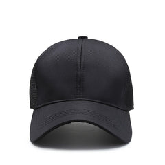 Outdoor Sports Solid Baseball Cap Sunscreen Mesh Cap