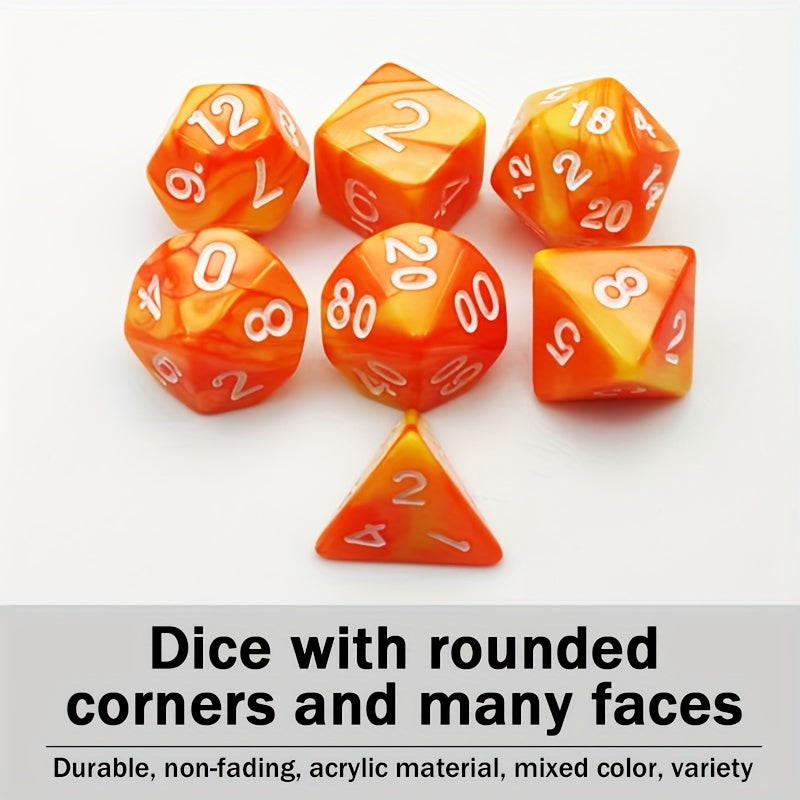 7PCS Dice Set for Multiplayer Fun in Bars and Clubs