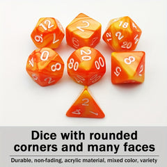 7PCS Dice Set for Multiplayer Fun in Bars and Clubs