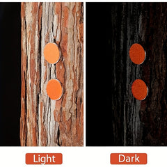 50 Reflective Trail Markers 1.02cm Diameter Glow In The Dark Tacks