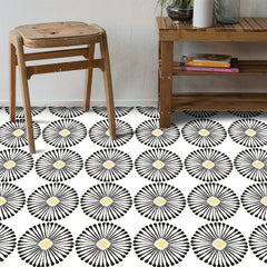 Moroccan Mosaic Look Self Adhesive PVC Tile