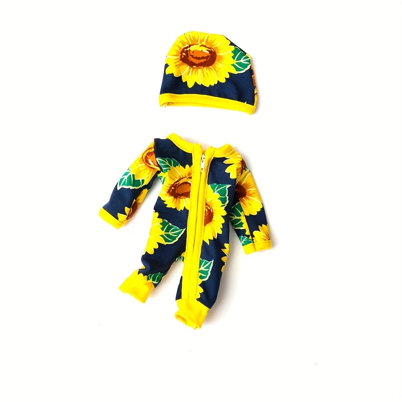 Jumpsuit Doll Set for 10-12in Dolls 25 Reborn Baby Clothes