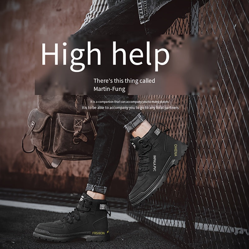 Men's Non Slip Ankle Boots for Outdoor Activities