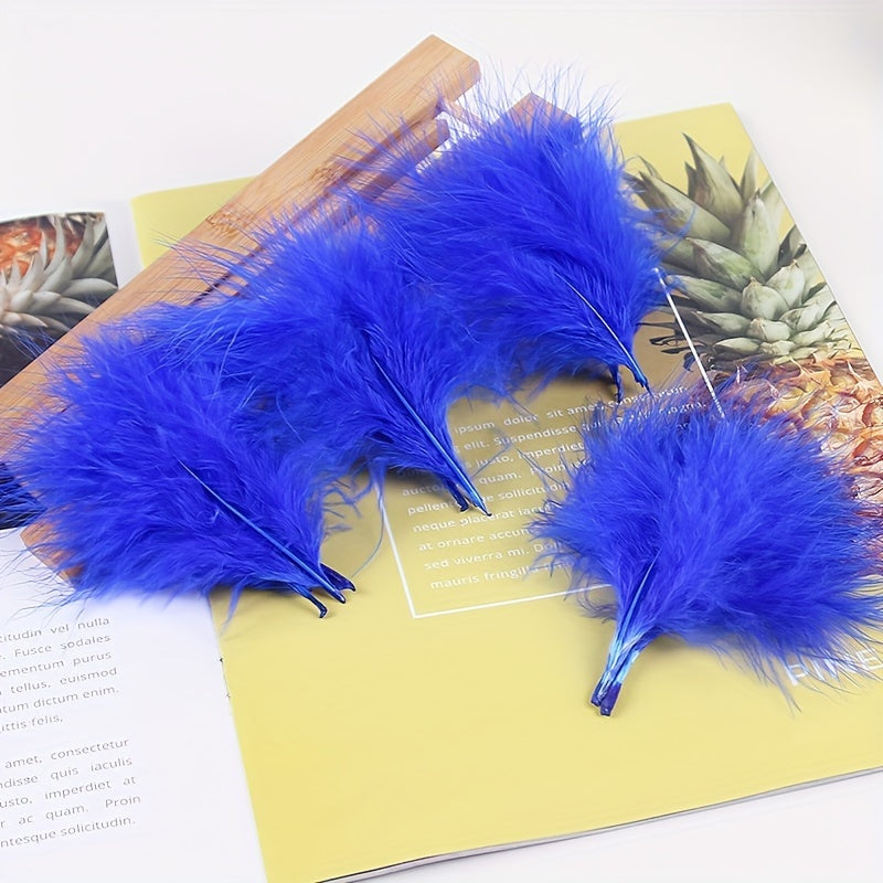 20pcs Natural Red Turkey Feathers 8-15.4inch DIY Crafts Decoration