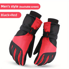 Winter Thermal Full Finger Gloves for Skiing Cycling