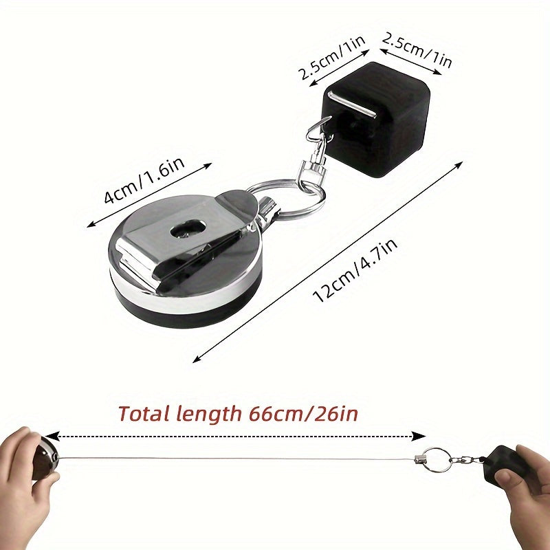 Billiards Snooker Pool Cue Chalk Holder Retractable Billiard Cue Chalk