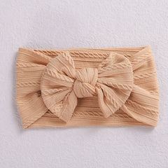 5pcs Nylon Baby Soft Bow Headband