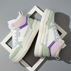 Women's Heighten Chunky Sneakers Faux Leather