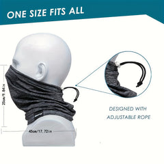 Stay Protected Dustproof Neck Gaiter Face Mask for Hiking & Cycling