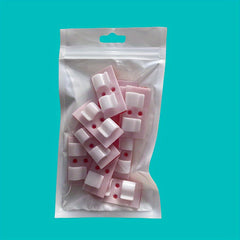 10pcs Xmas Lantern Hook Adhesive Double-sided Tape Cable Clamp