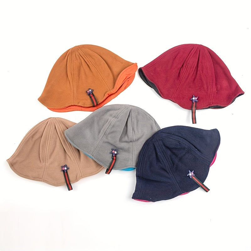 Casual Double-sided Bucket Hat for Kids