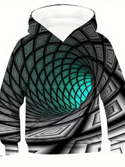 Kids 3D Print Hoodie Street Sports Casual Sweatshirt