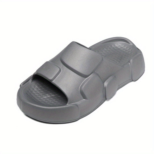 Men's Non Slip Platform Slides Comfortable Cloud Slides For Indoor Outdoor
