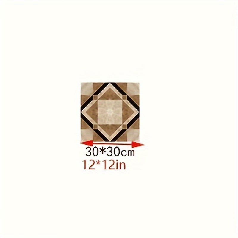 Marble European Crystal Tile Self-adhesive Wallpaper - Living Room Decoration