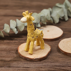 Zakka Starry Sky Resin Animal Ornaments
