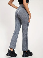 Women's High Waist Yoga Fitness Sports Running Pants